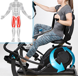 Teeter FreeStep Forward Leg Rotation