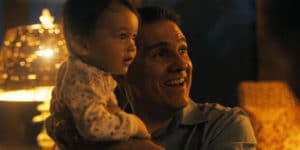 John and his baby.