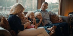 Kevin and his family.