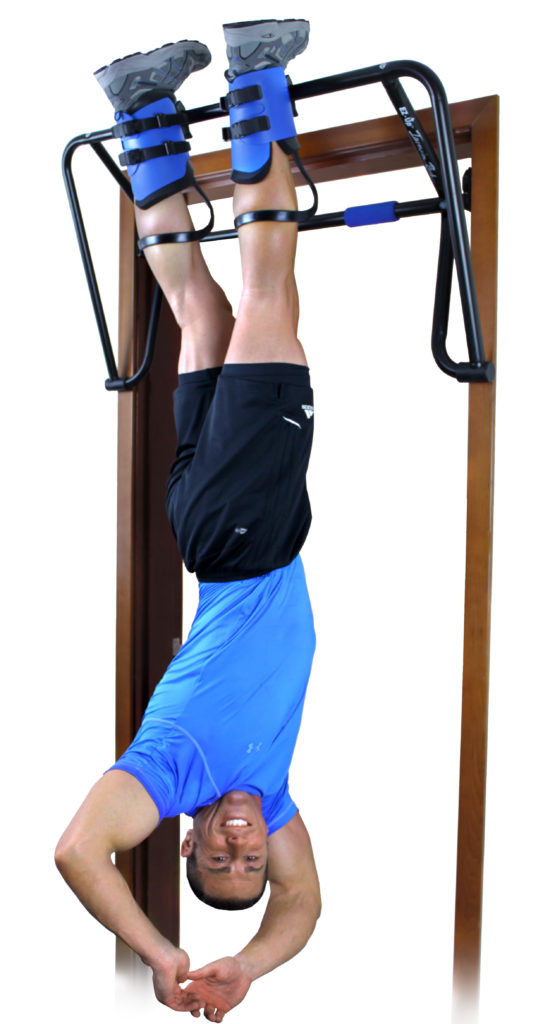 Teeter Gravity Boots In Use In Doorway