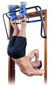 Teeter Gravity Boots In Use In Doorway