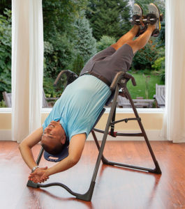 Teeter Inversion Table In Use